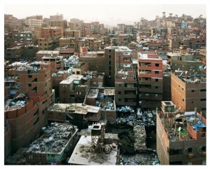 okkatam ridge (garbage recycling city) Cairo, 2009 - Bas Princen